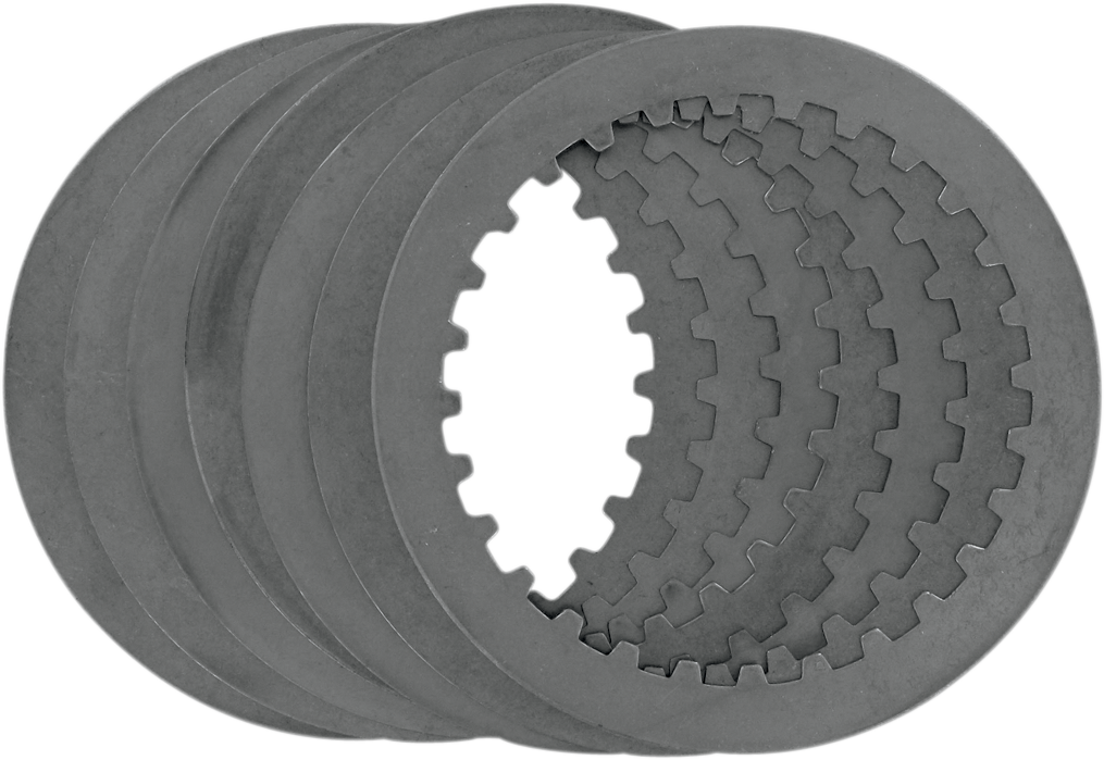 MOOSE OFFROAD Steel Clutch Plate Set - Steel Drive Plates / Honda M80-7104