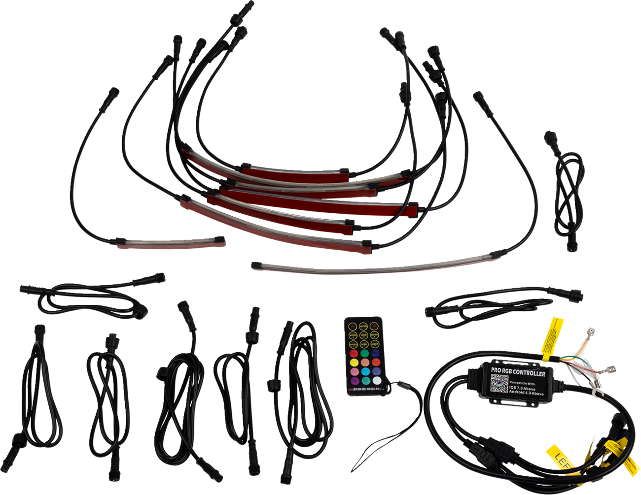 MOOSE OFFROAD Underglow Kit - 8 PC 2040-3246