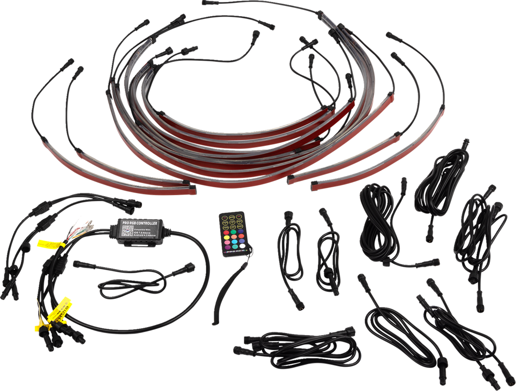 MOOSE OFFROAD Underglow Kit - 8 PC 2040-3246