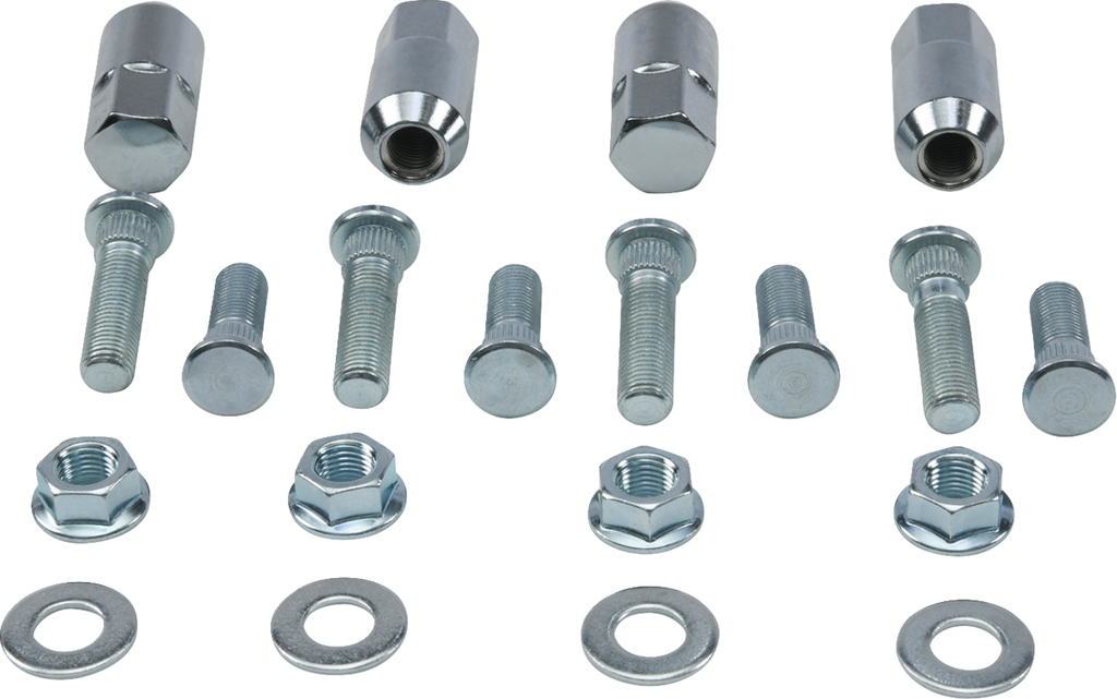 MOOSE OFFROAD Wheel Stud/Nut Kit - Front/Rear / '08 Ranger 700/'05-'08 Sportsman 500/800 0213-1263