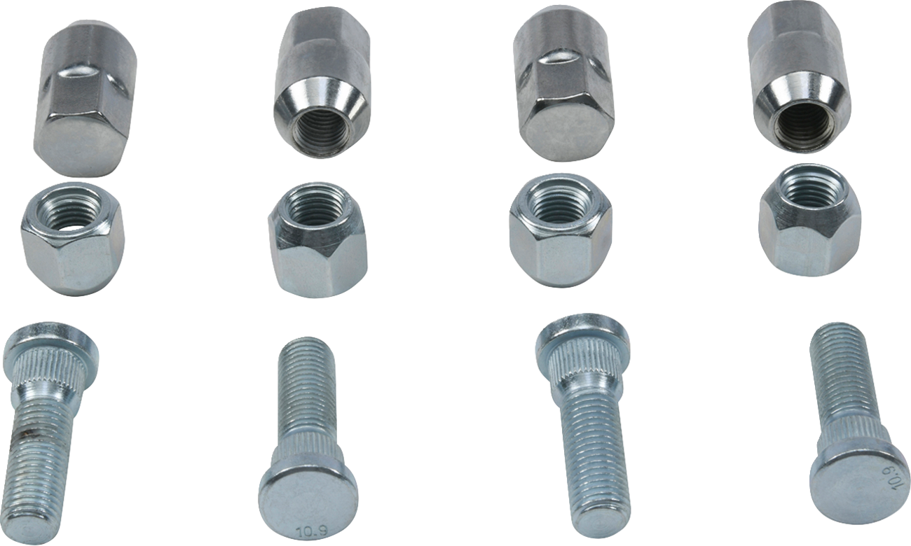 MOOSE OFFROAD Wheel Stud/Nut Kit - Front/Rear / Polaris Ranger 570/900/RZR 900 0213-1260
