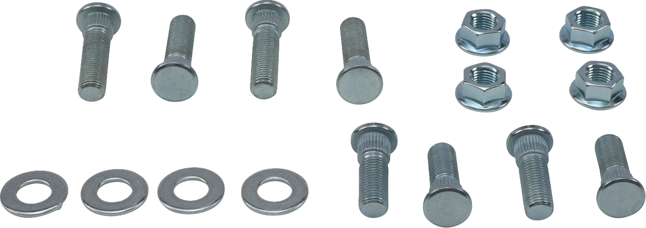 MOOSE OFFROAD Wheel Stud/Nut Kit - Front/Rear / Polaris Sportsman/Ranger/Hawkeye 0213-1262