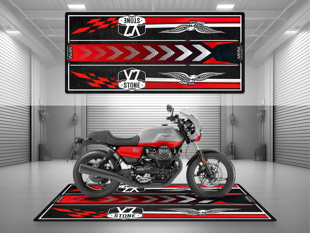 MPM Motorcycle Mat for Moto Guzzi V7 Stone - U1601