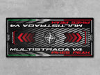 MPM Motorcycle Mat for Ducati Multistrada V4 Pikes Peak - MM4113