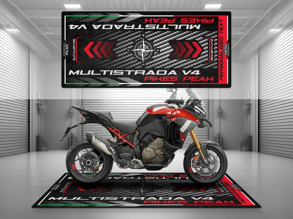 MPM Motorcycle Mat for Ducati Multistrada V4 Pikes Peak - MM4113