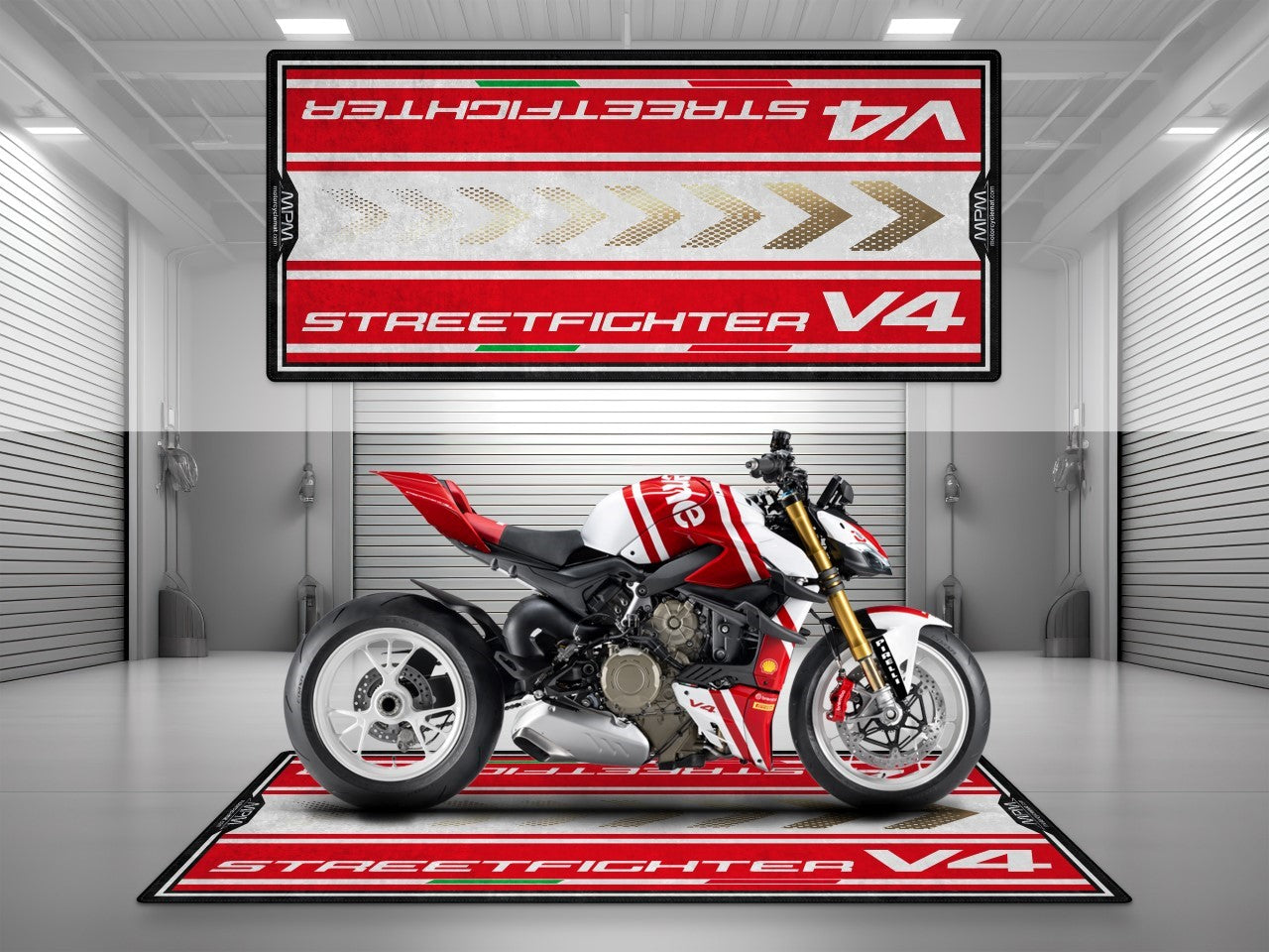 MPM Motorcycle Mat for Ducati Streetfighter V4 Supreme - MM4116