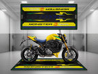 MPM Motorcycle Mat for Ducati Monster Senna - MM4107