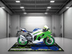 MPM Motorcycle Mat for Kawasaki ZX-10R - U202