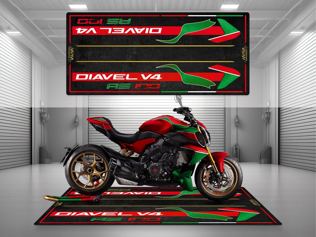 MPM Motorcycle Mat for Ducati Diavel V4 RS Collezione 100 - MM4274