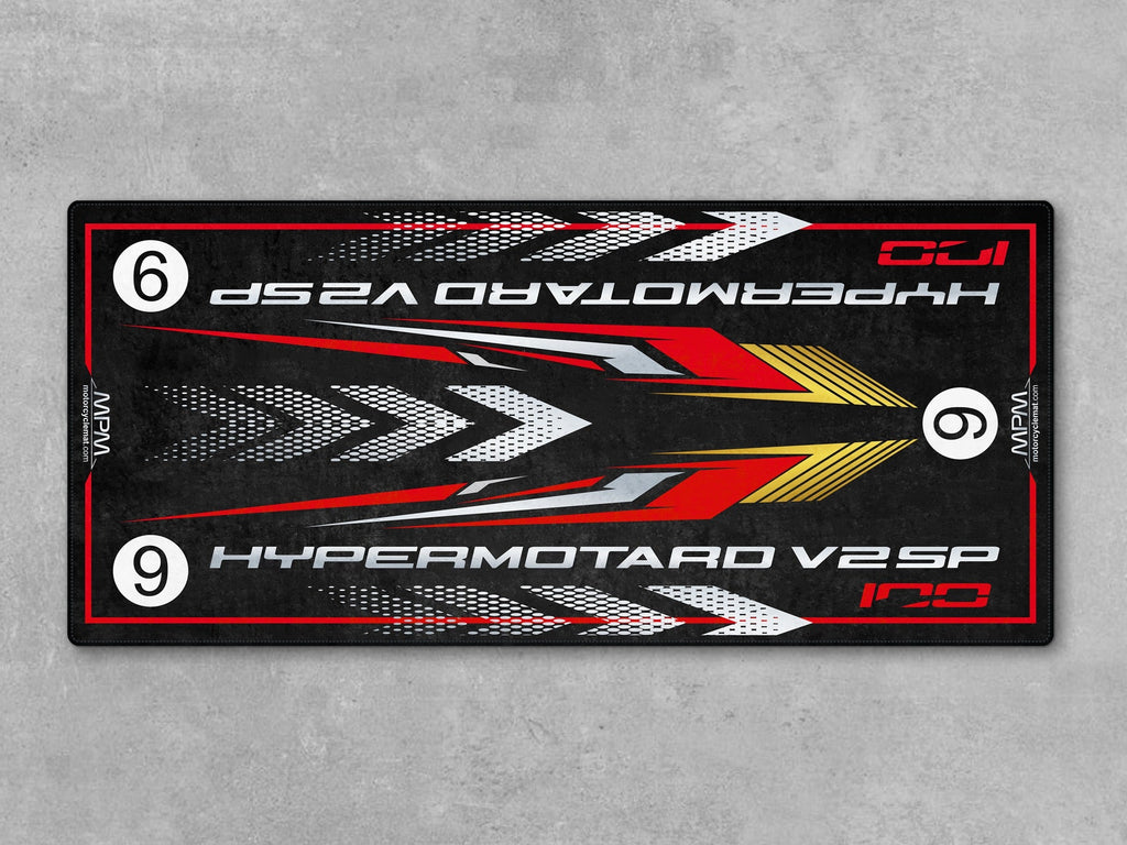 MPM Motorcycle Mat for Ducati Hypermotard V2 SP Collezione 100 - MM4278