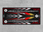 MPM Motorcycle Mat for Ducati Hypermotard V2 SP Collezione 100 - MM4278