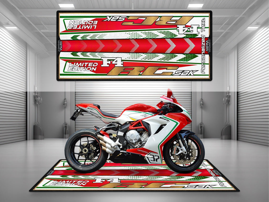 MPM Motorcycle Pit Mat for MV Agusta F4 RC SBK - U1506
