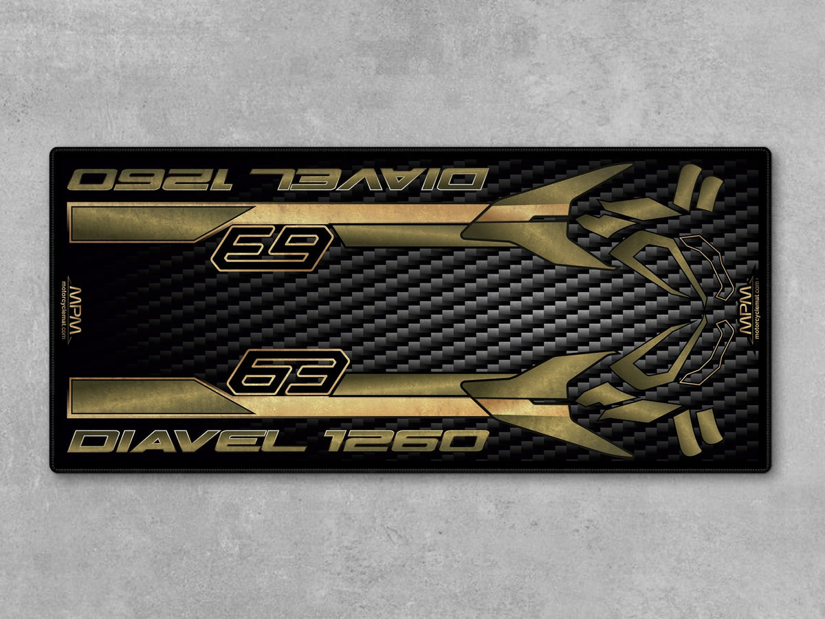 MPM Motorcycle Mat for Ducati Diavel 1260 Lamborghini Edition - MM4266