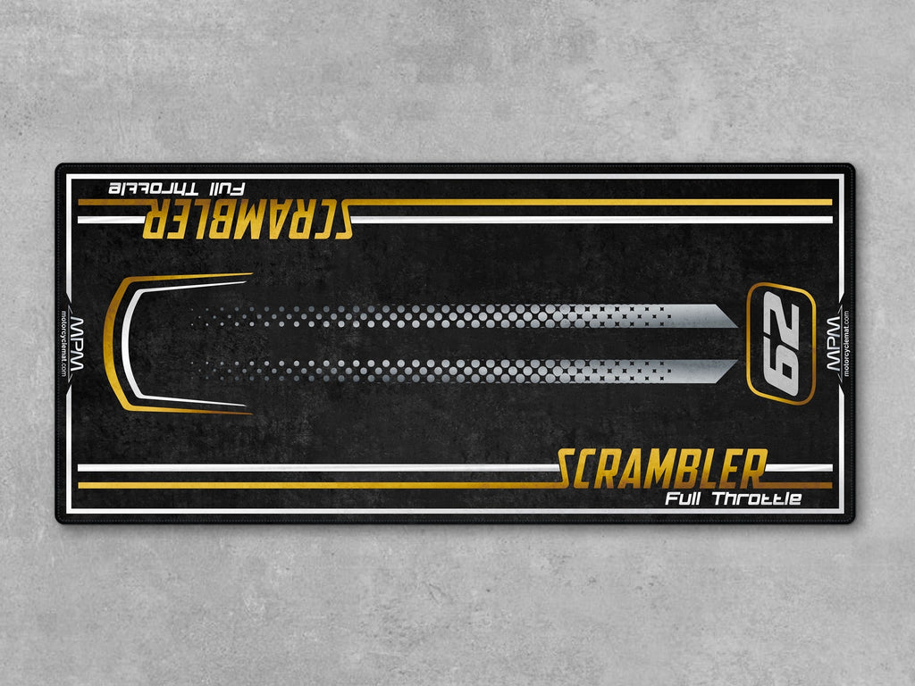 MPM Motorcycle Mat for Ducati Scrambler Full Throttle - U805