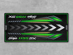MPM Motorcycle Mat for Kawasaki Ninja 1100 SX - MM4228