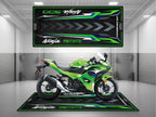 MPM Motorcycle Mat for Kawasaki Ninja 500 SE - MM4230