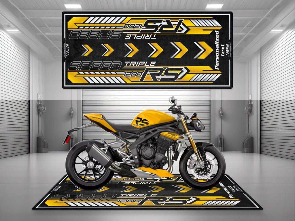 MPM Motorcycle Mat for Speed Triple 1200 RS - U1303