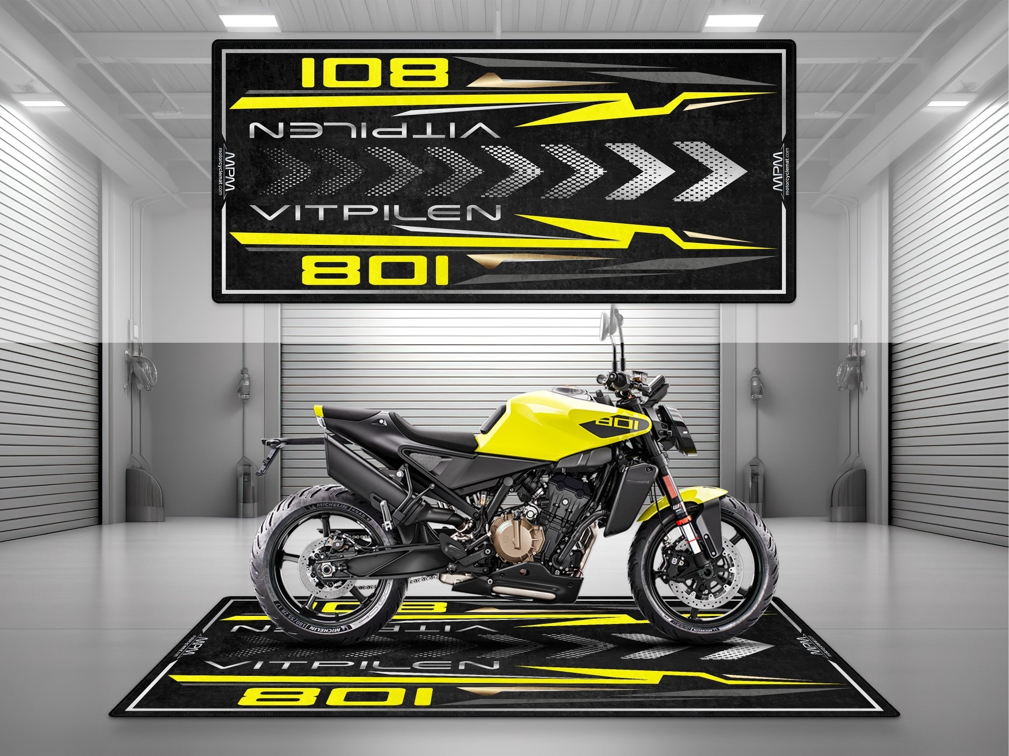 MPM Motorcycle Mat for Husqvarna Vitpilen 801 - MM4225