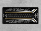 MPM Motorcycle Mat for Cruiser Motorcycle "Gray Ghost Icon Collection 35th Anniversary" - MM4210