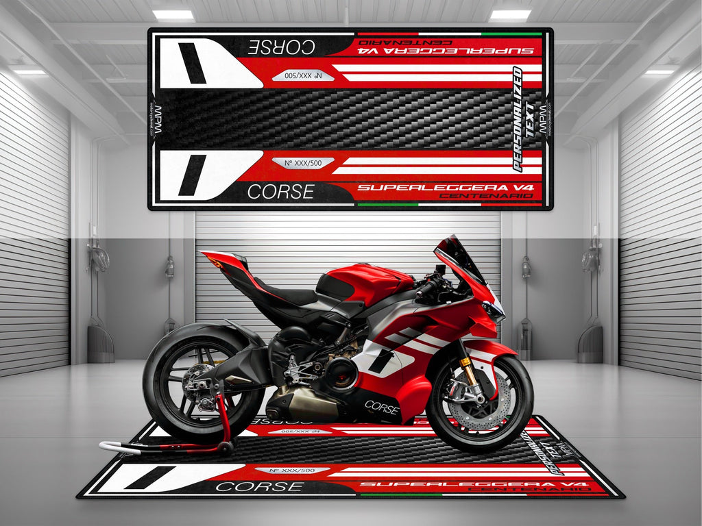 MPM Motorcycle Mat for Ducati Superleggera V4 Centenario - MM4270