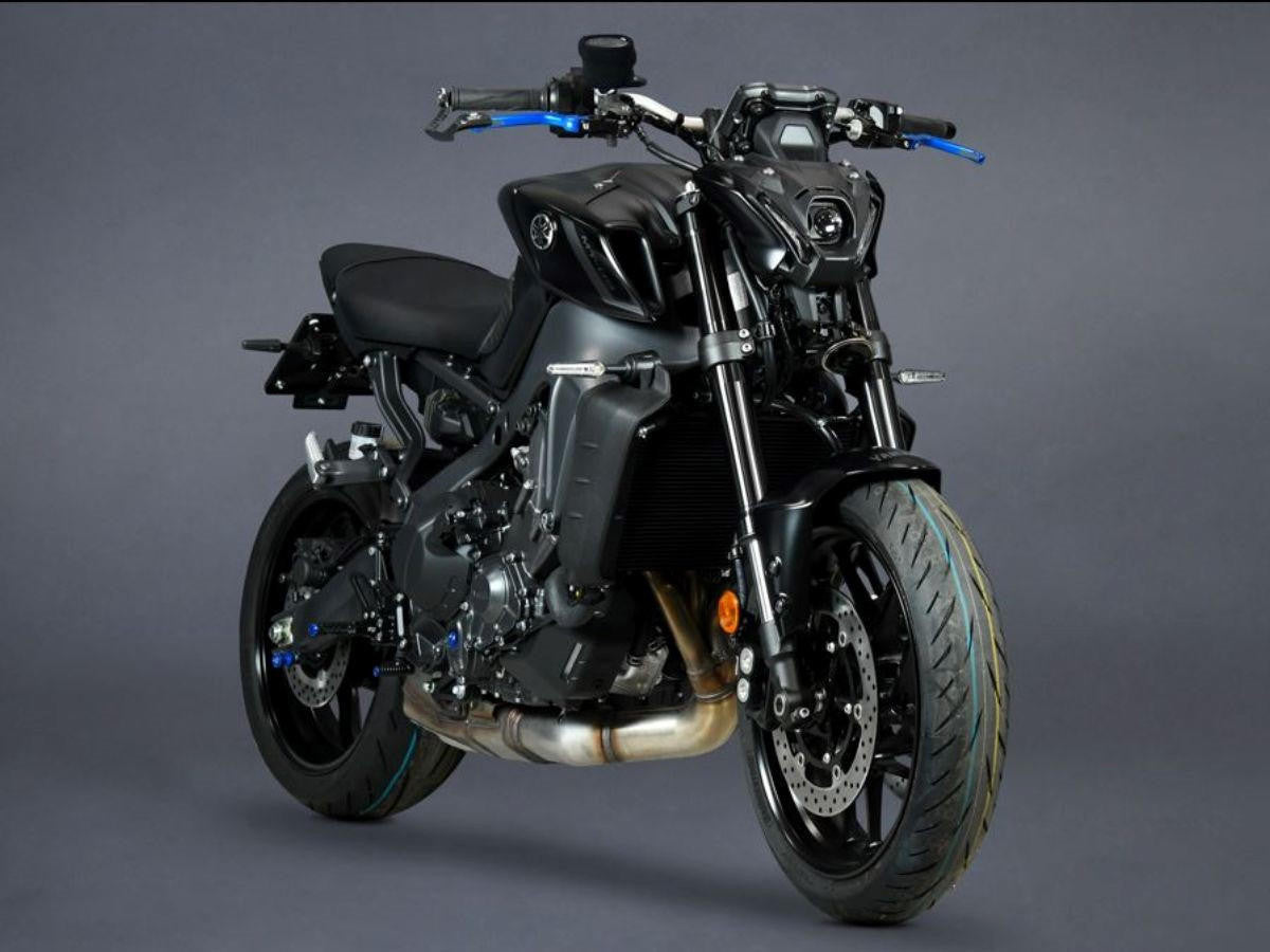 Bonamici Yamaha MT-09 Brake & Clutch Levers (21-23) (Black/Blue)