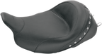 MUSTANG Studded Vinyl Solo Seat — without Backrest