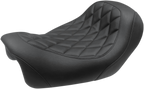 MUSTANG Wide Tripper™ Seat - Forward Wide Tripper Solo Seat / Diamond / Black / FXDF '14-'17 0802-1261