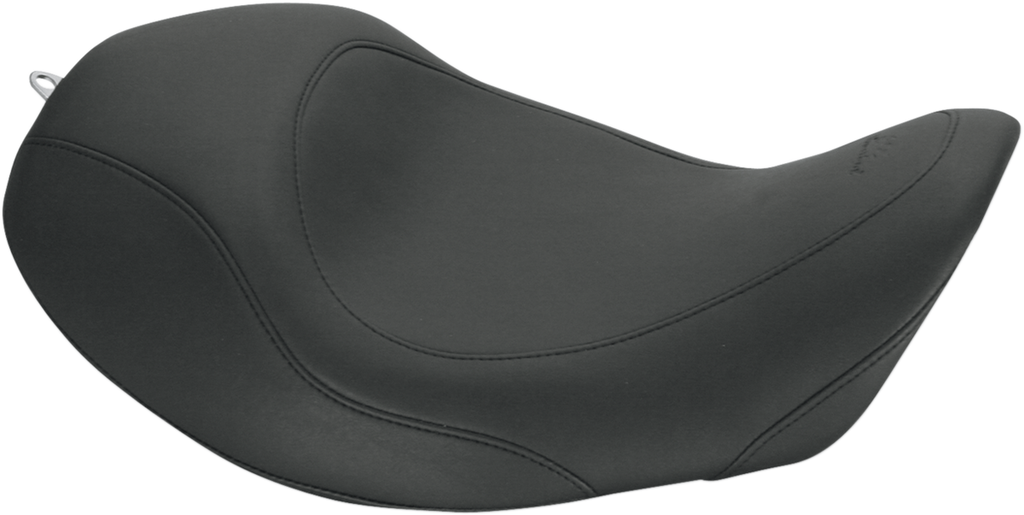 MUSTANG Wide Tripper™ Seat - Forward Wide Tripper Solo Seat / Plain / Black / Dyna '06-'17 0803-0399