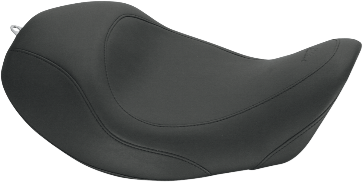 MUSTANG Wide Tripper™ Seat - Forward Wide Tripper Solo Seat / Plain / Black / Dyna '06-'17 0803-0399