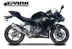 Spark Kawasaki Ninja 500 / 400 "Konix Evo" Titanium Full Exhaust System (Ninja 400 2018-2023 / Ninja 500 2024-2026)