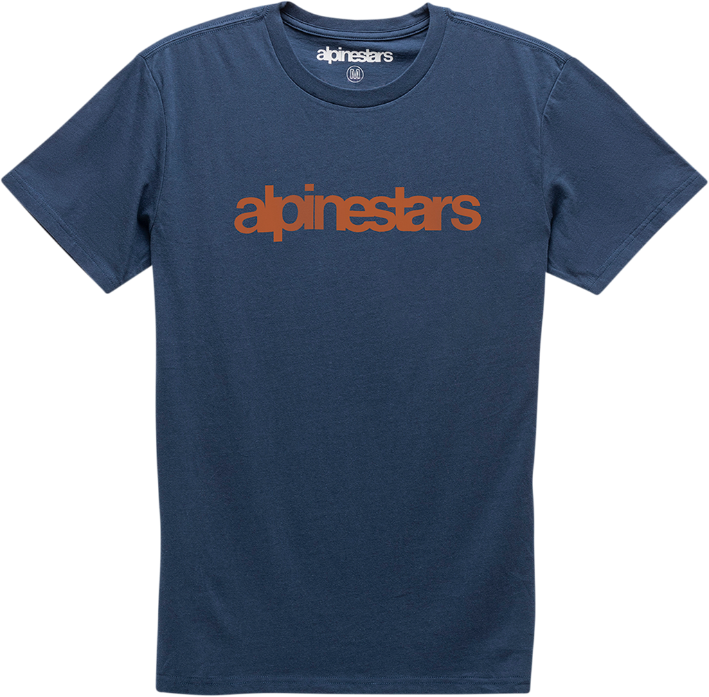 Heritage Word T-Shirt - Navy/Red