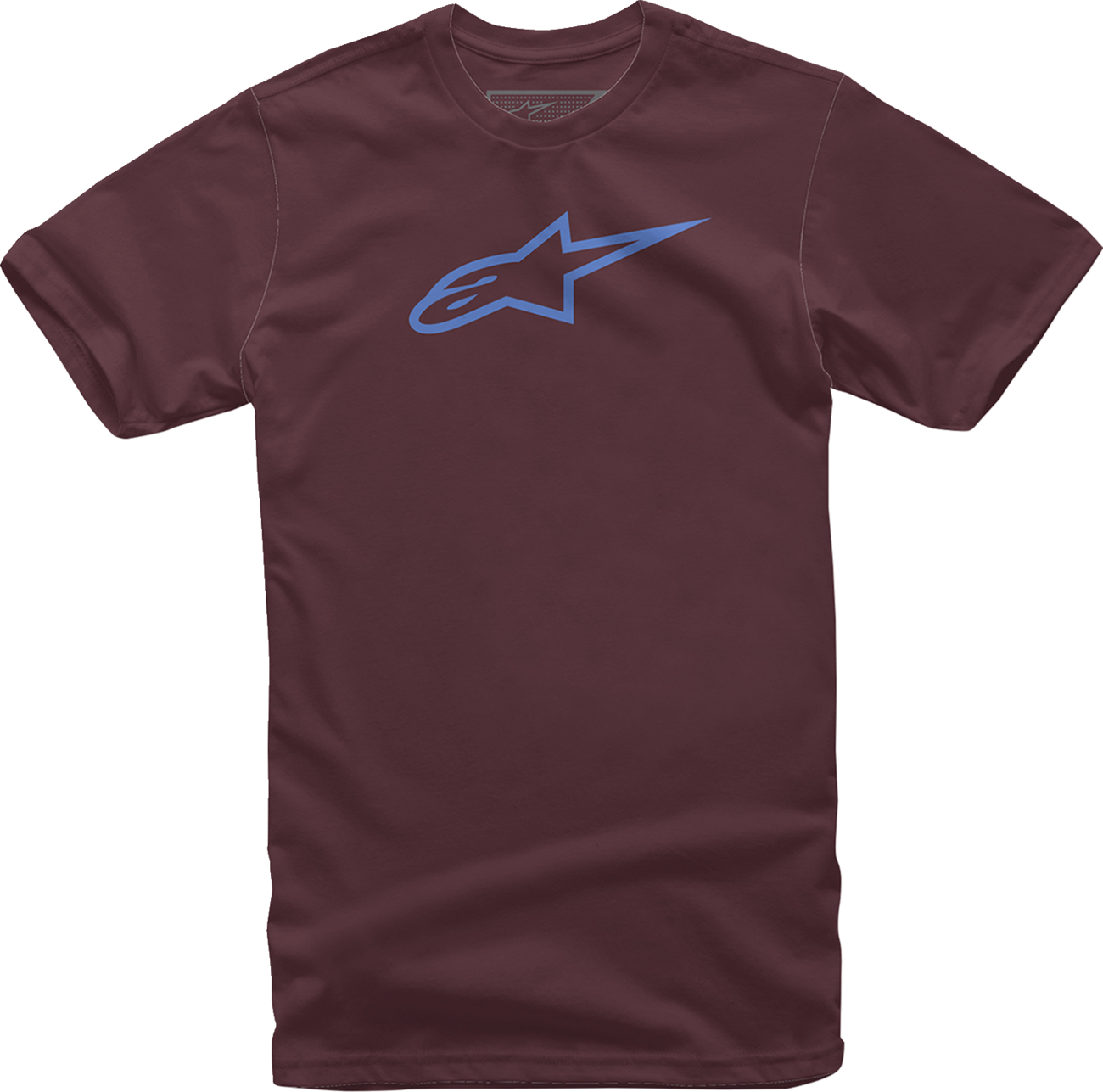 Ageless T-Shirt - Maroon/Blue