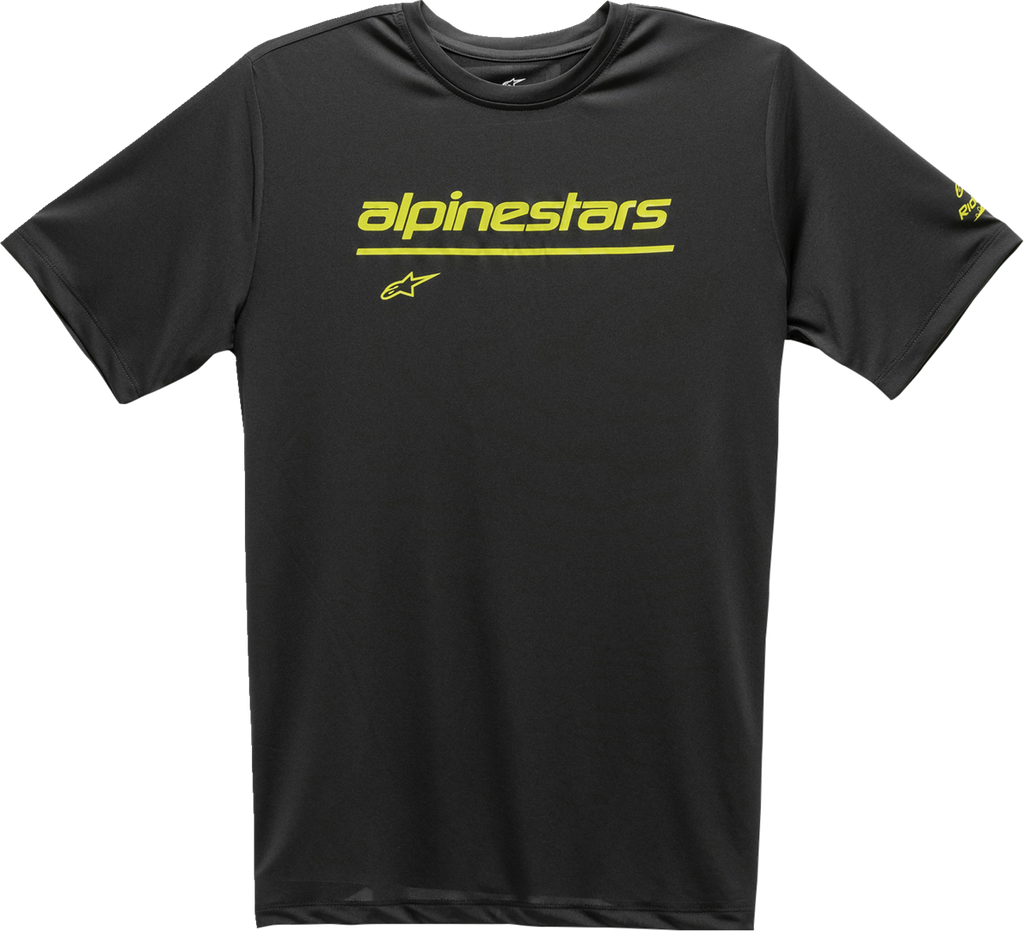 Tech Line Up Performance T-Shirt - Black