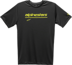 Tech Line Up Performance T-Shirt - Black