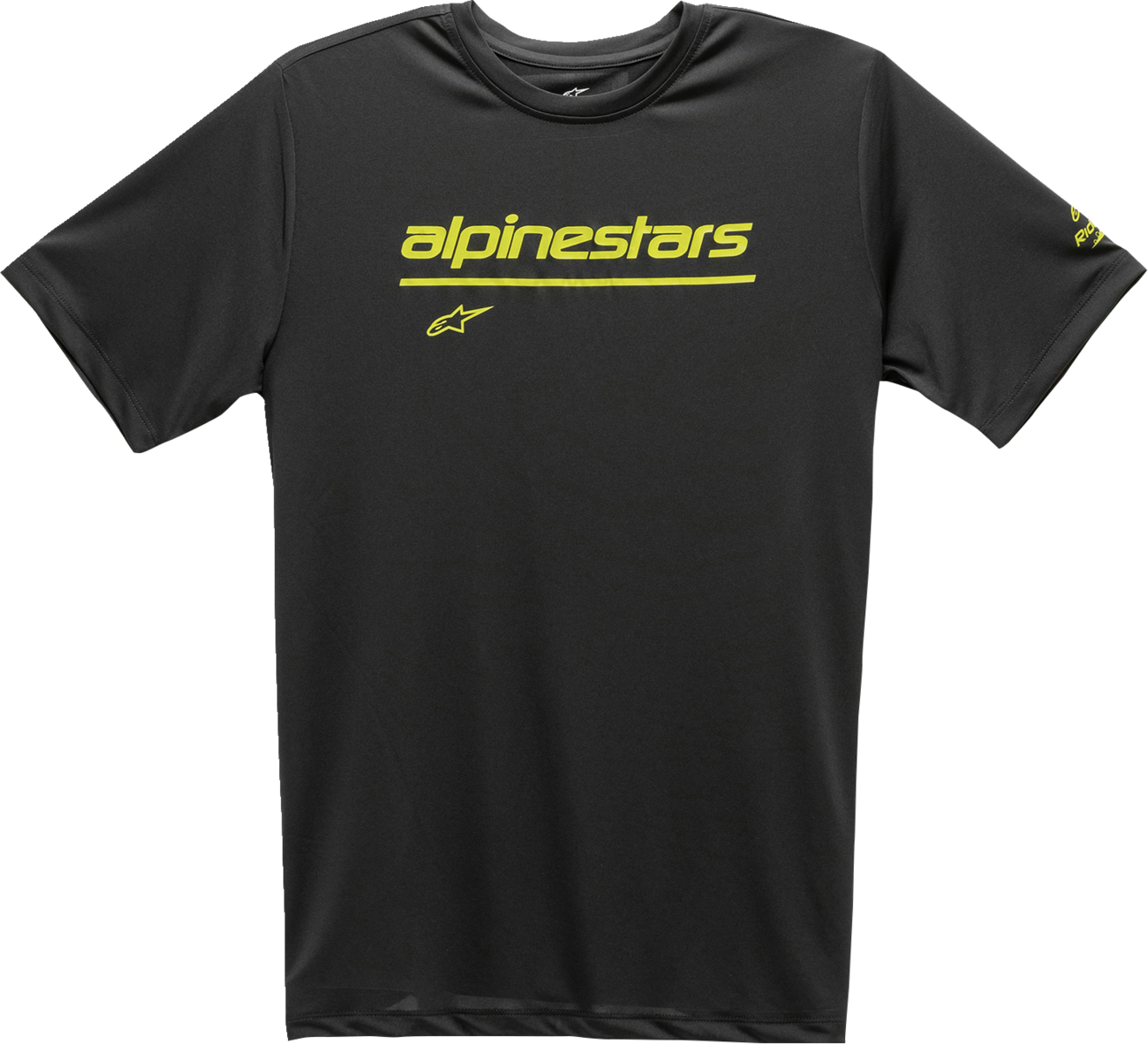 Tech Line Up Performance T-Shirt - Black
