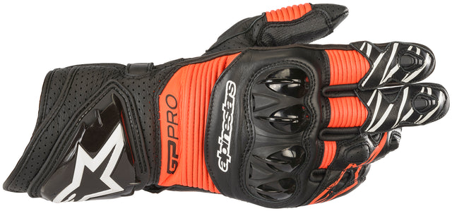 Alpinestars GP PRO RS3 GLOVE BK RD FL