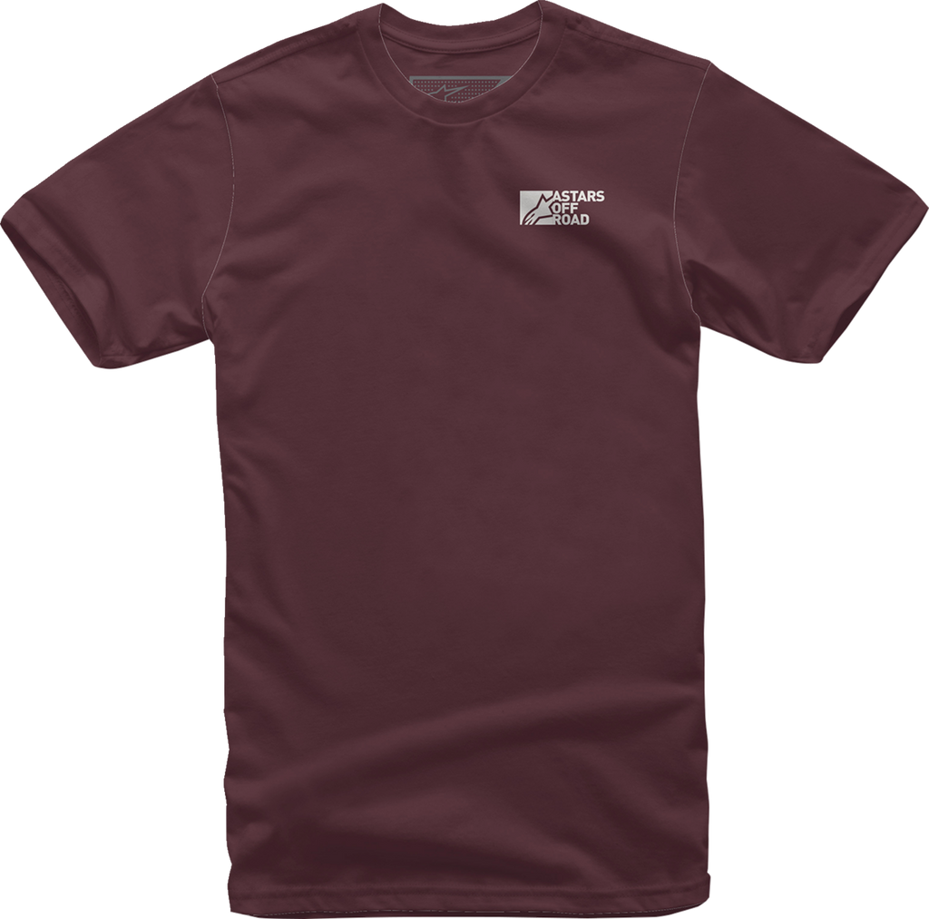 Painted T-Shirt - Maroon