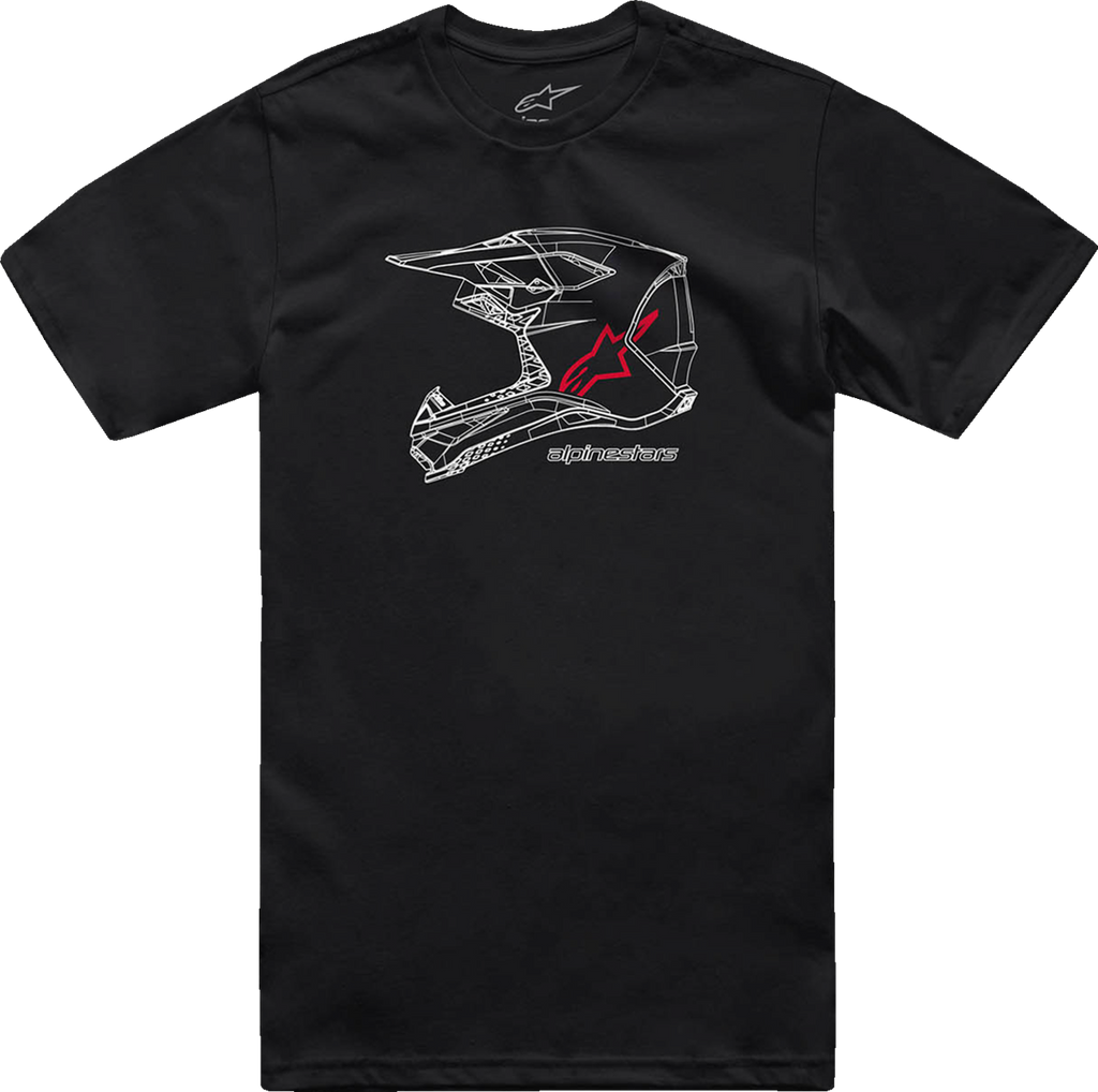MX Helmet T-Shirt - Black