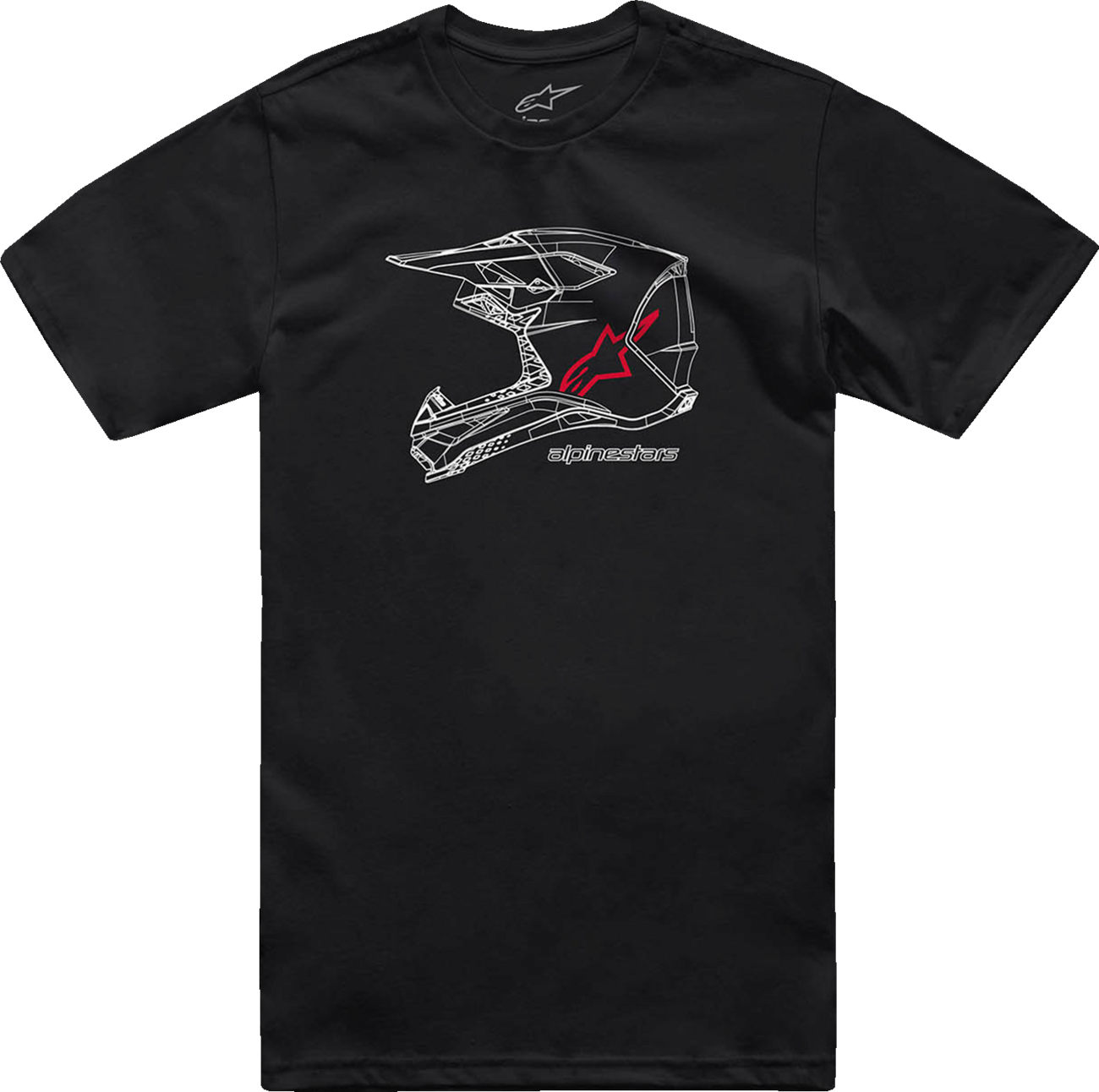 MX Helmet T-Shirt - Black