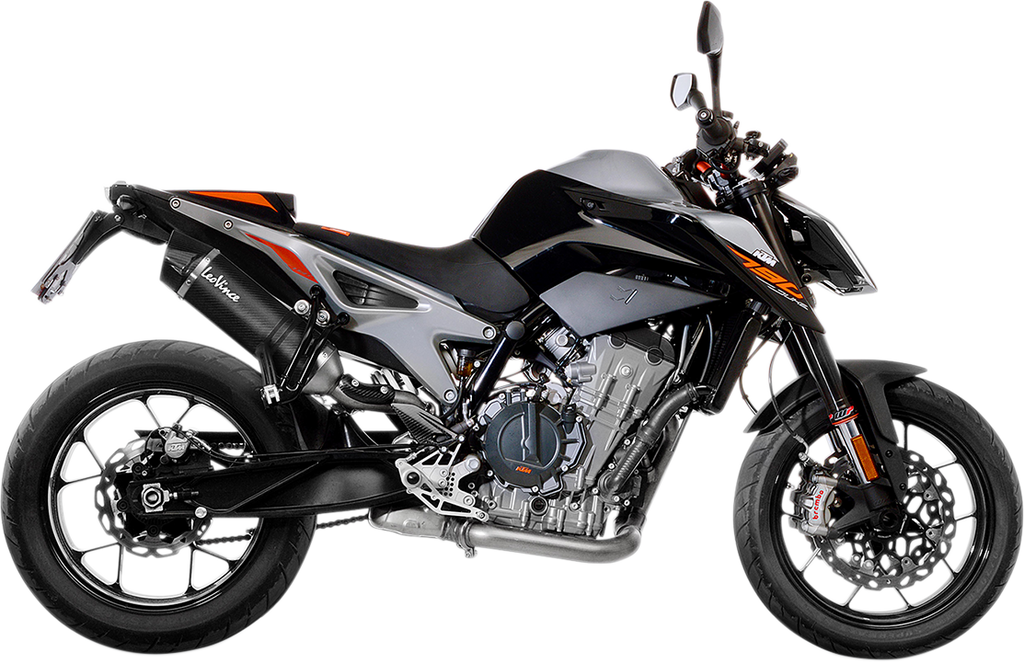 LEOVINCE LV One EVO Muffler - Carbon Fiber - Duke 790 - KTM Duke 790 14254EU