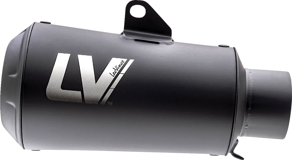 LEOVINCE Universal LV-10 Slip-On Muffler - Full Black 9746FBU