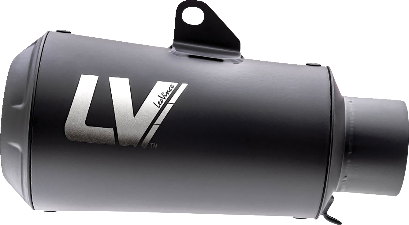 LEOVINCE Universal LV-10 Slip-On Muffler - Full Black 9746FBU