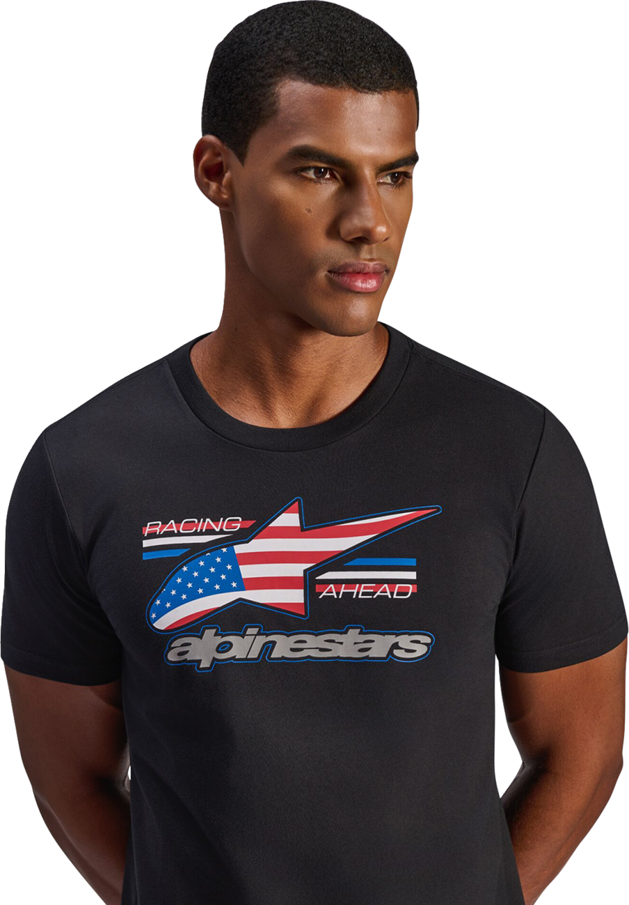 National CSF T-Shirt - Black/USA