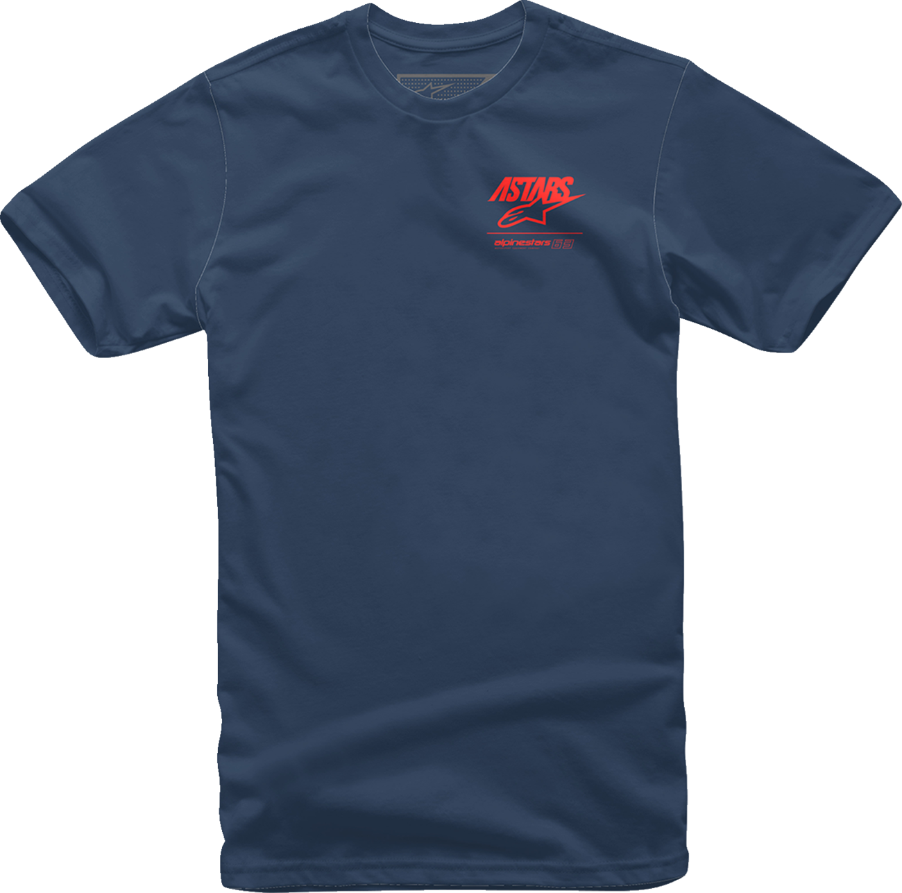 Back Mix T-Shirt - Navy