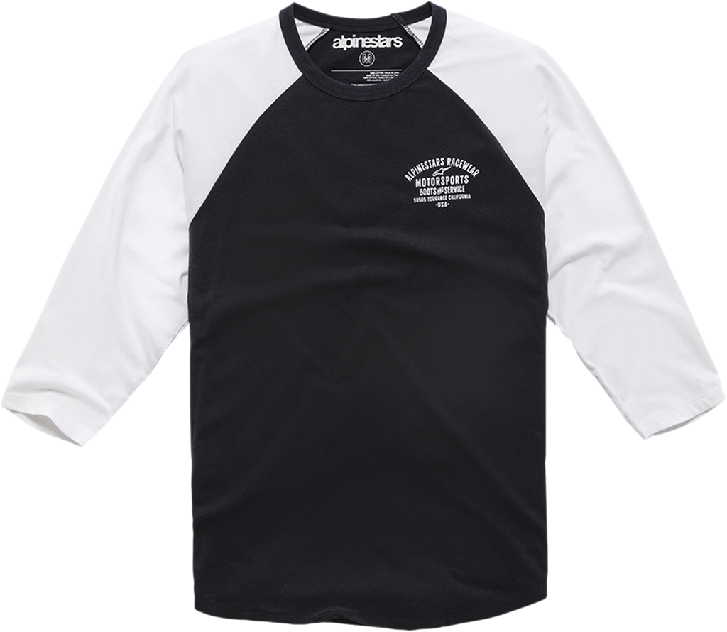 Raglan T-Shirt - Black/White
