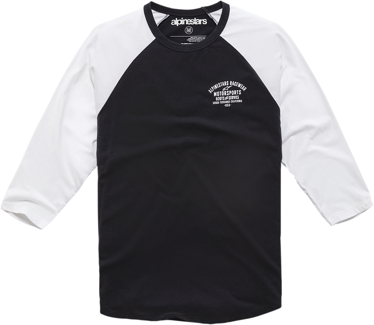 Raglan T-Shirt - Black/White