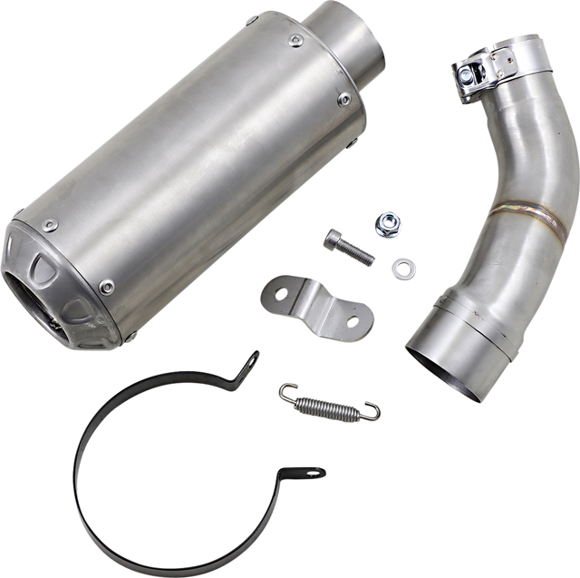 MGP Full Exhaust System with Stainless Muffler - Suzuki SV650 / SV650X 2017-2020