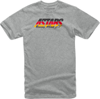 Split Time T-Shirt - Heather Gray