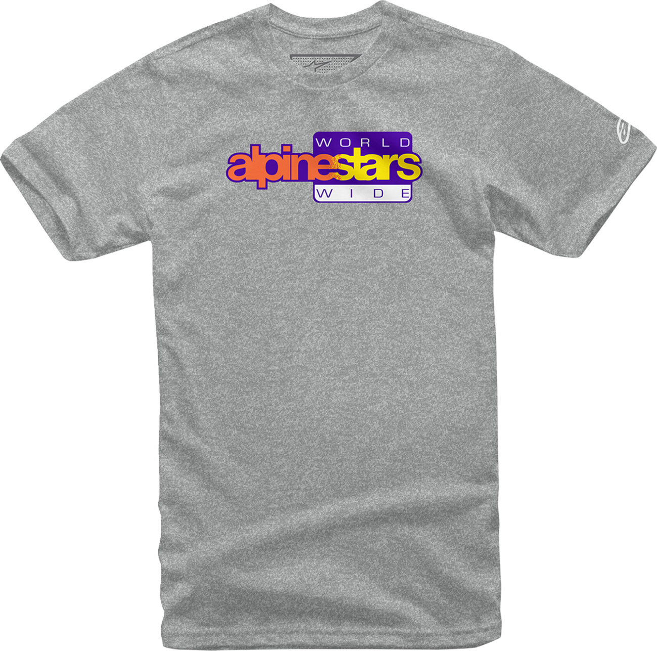World Wide Again T-Shirt - Heather Gray