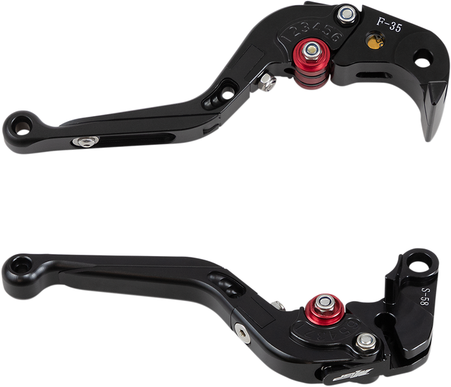 0610-1902 MGP Brake and Clutch Lever Set - Black - Suzuki GSX-R1000 2009, 2011-2022